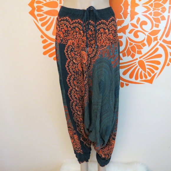 no brand Pants - Thailand Cotton Harem Pants S